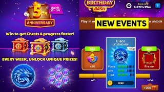 CARROM POOL NEW EVENTS - BIRTHDAY BASH FREE FRAME AND REWARDS screenshot 4