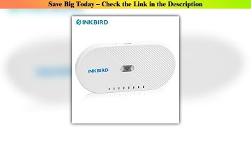 Hands-on INKBIRD Wi-Fi Gateway IBS-M1 Multiple Carriers Smart Hub Remotely Control Bluetooth & Wire