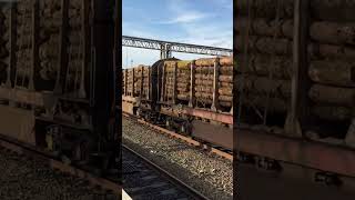 Colas / Networkrail 97302 + HNRail 37405 + Logs arriving into CTR #class37 #class97 #trains #shorts