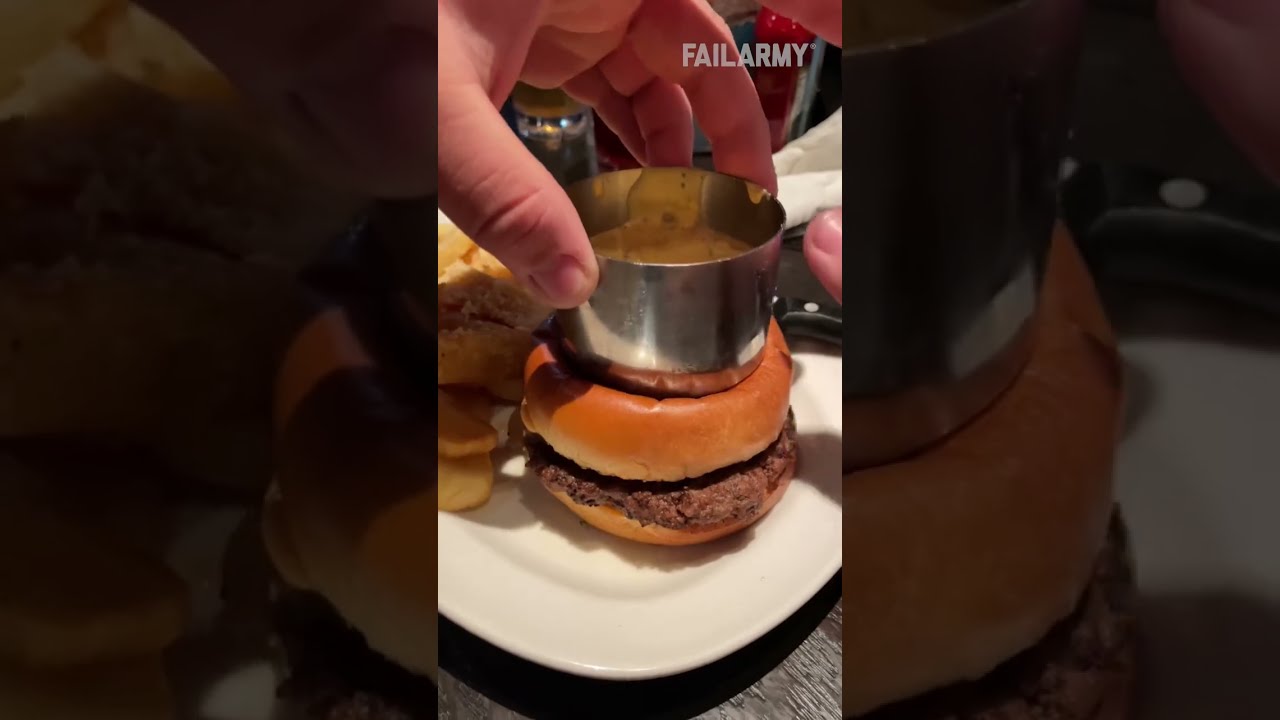 Shoulda just ordered my usual 😩 🤣 #foodfail #cheeseburgerday#cheeseburgerday #humor