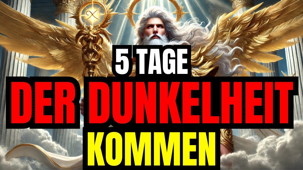 AUSERWÄHLTER, GOTT SENDET EINE DRINGENDE WARNUNG BEZÜGLICH DER NÄCHTE DER FINSTERNIS ⚠️🌑