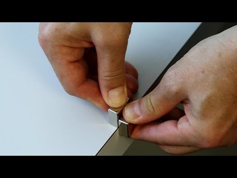 Video: How to separate two neodymium type magnets?