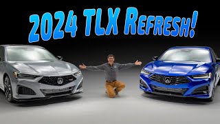 2024 Acura TLX In Person First Look | Tiny Tweaks And Fewer Trims For 2024