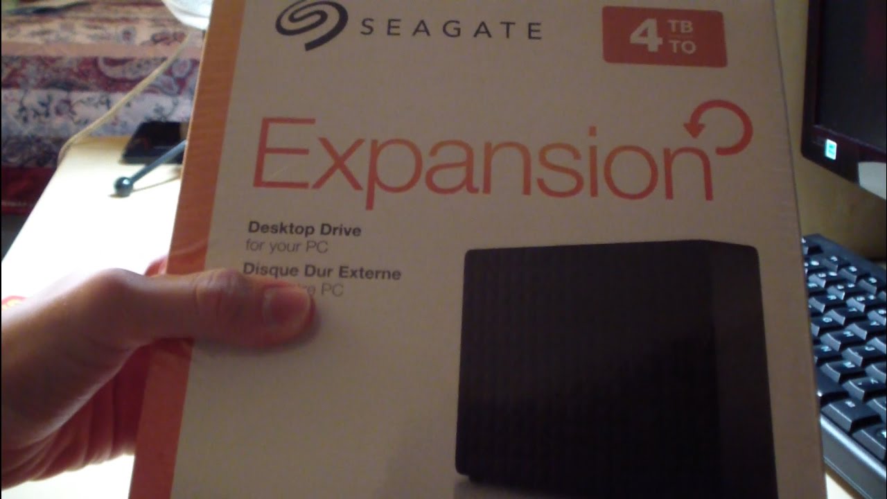 Seagate Expansion Desktop, 14 To, Disque dur externe HDD - USB 3.0