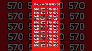 Find the number #difference