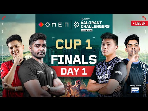 [EN] OMEN Valorant Challengers South Asia 2024 | Cup 1 Finals- Day 1