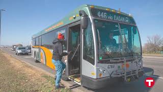 Metro Transit: How to Use a Bus Stop ID (Spanish) screenshot 1