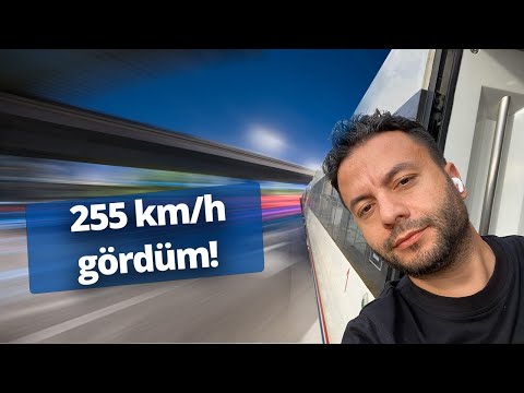 YÜKSEK HIZLI TRENE İLK KEZ BİNDİM! (Eskişehir YHT  vLog’u)