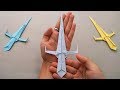 Cách gấp thanh kiếm bằng giấy - Origami ninja sword easy - Gấp Giấy Origami