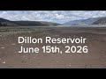 Dillon Reservoir water levels remain low