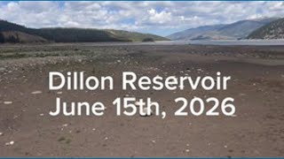 Dillon Reservoir water levels remain low