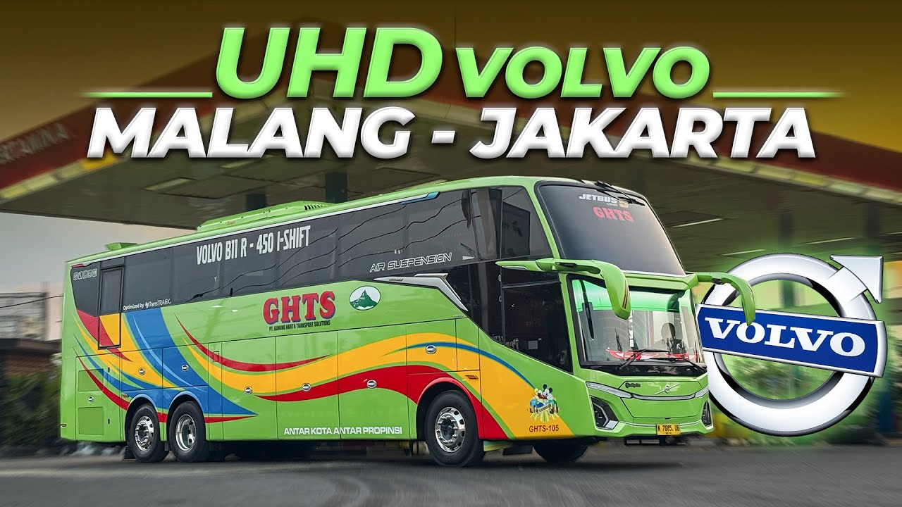JETBUS 5 TIPE PALING LANGKA ?? Trip Gunung Harta GHTS Volvo B11R Ke Jakarta 