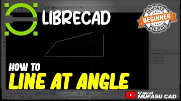 LibreCAD How To Line At Angle
