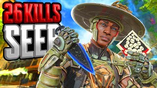 AMAZING Seer 26 KIILS and 5K Damage Apex Legends Gameplay Season 20