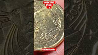 20 euro cent 2025 Croatia ~1€