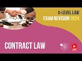 Contract law  alevel law revision for 2024