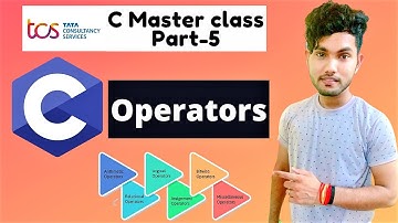 Operators in C with example| Class 5 | Rohan Rathod #tcs