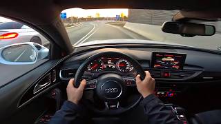 Audi A6 C7 3.0 BITDI Sline 2012 POV Drive/Review