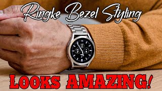 Samsung Galaxy Watch 4 | Ringke Bezel Stying | Classy Looks AMAZING!