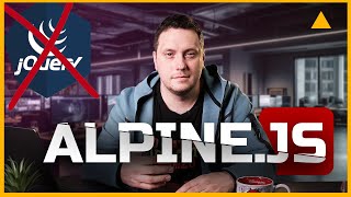 картинка: Alpine.js - заміна jQuery для сучасного web.