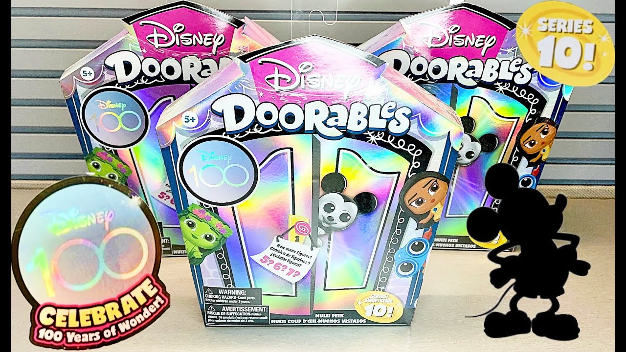UNBOXING DISNEY DOORABLES SERIES 10 (with CODES) Multi Peek | ASMR NO