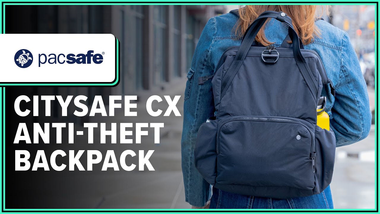 Pacsafe Citysafe CX Anti-Theft Backpack Review