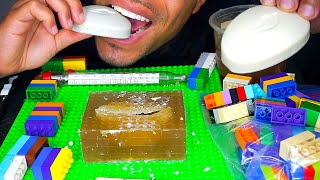 HOW TO MAKE EDIBLE SOAP WITH CHOCOLATE | SECRETS REVEALED | MOLD MAKING SOAP ASMR DOVE LEGOS CANDY