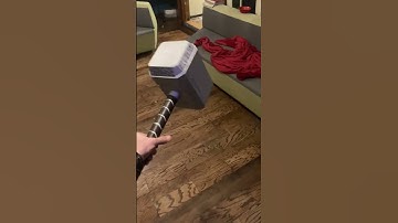 3D PrinTED THORS HAMMER!!!!!