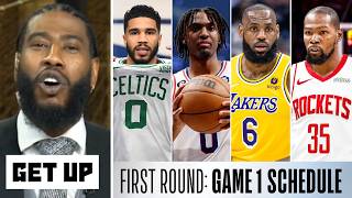 Get Up Iman Shumpert Bold-Predicts For 1St Round Of Playoffs 76Ers Vs Celtics Lakers Vs Rockets