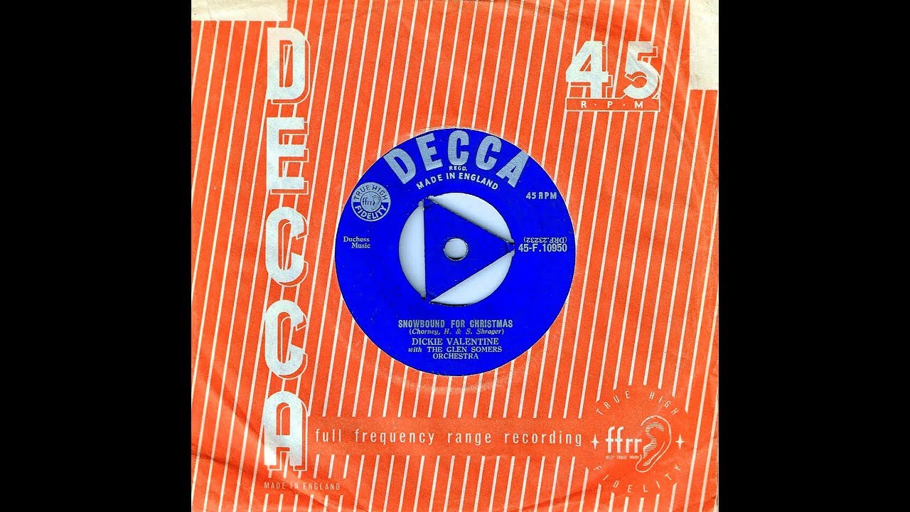 Dickie Valentine - SNOWBOUND FOR CHRISTMAS (1957) auf YouTube ansehen Dickie Valentine - SNOWBOUND FOR CHRISTMAS (1957) auf YouTube ansehen