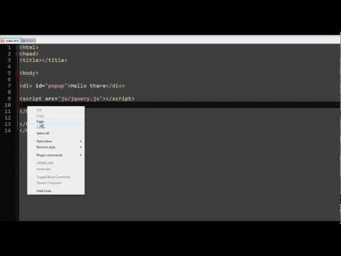 jQuery Tutorial-4 Your first jQuery Code