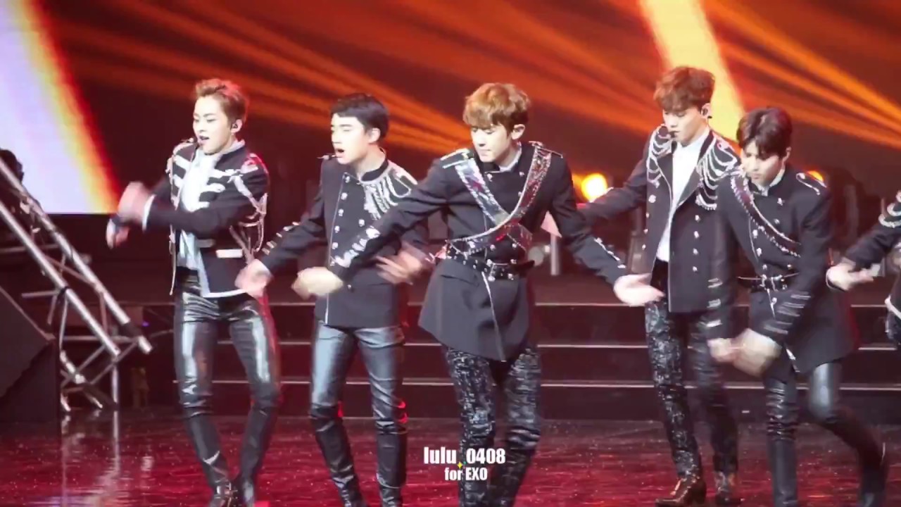 170408 EXO CHANYEOL -  LOTTO Focus @ V Chart Awards EXO