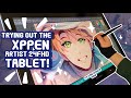 Trying Out The XPPen Artist24FHD Tablet Timelapse Drawing 