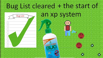 Amateur Developer tries game development ep 5: Debugging (the rest of it)/ The start of an xp system