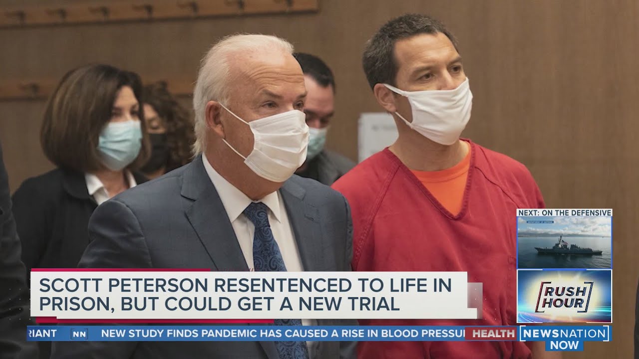 Scott Peterson resentenced to life term in wife's 2002 death