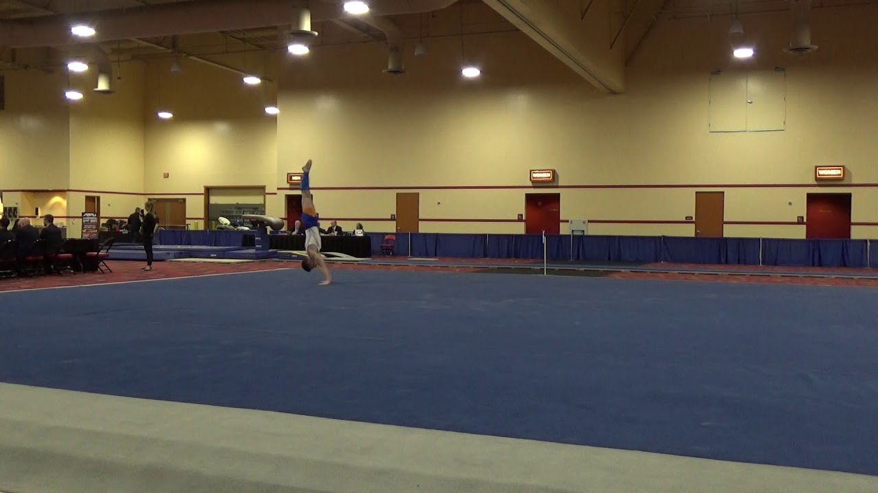 Ian Lasic-Ellis - Floor Exercise - 2019 Winter Cup Junior Prelims