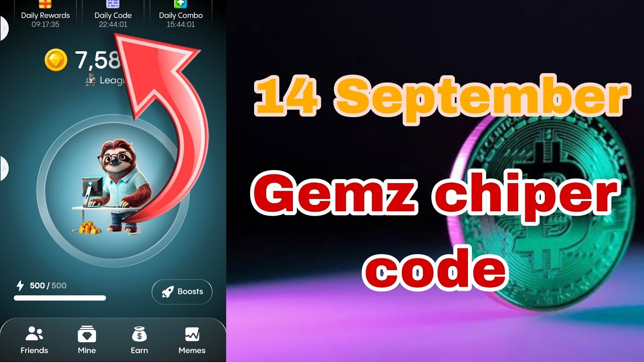 Gemz Daily Cipher 14 September | Gemz Daily Code | Gemz Daily Combo 14 September | Gemz Cipher