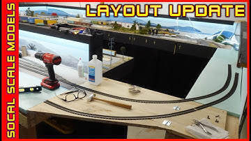 Layout Update | Started laying track