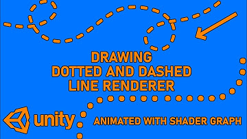 Drawing Animated Dotted & Dashed Line Renderer in Unity