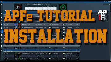 APFe Tutorial - Installation