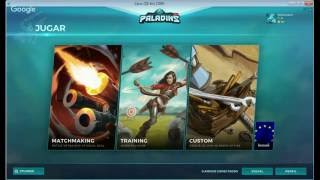 sorteo para cuenta de paladins