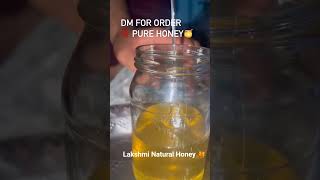 Organic Honey 🍯 Contact +91- 8096530808 #honeyfarming #multiflorahoney