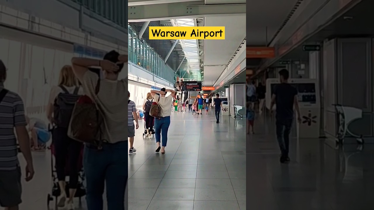 Warsaw Airport Poland ✈️ 