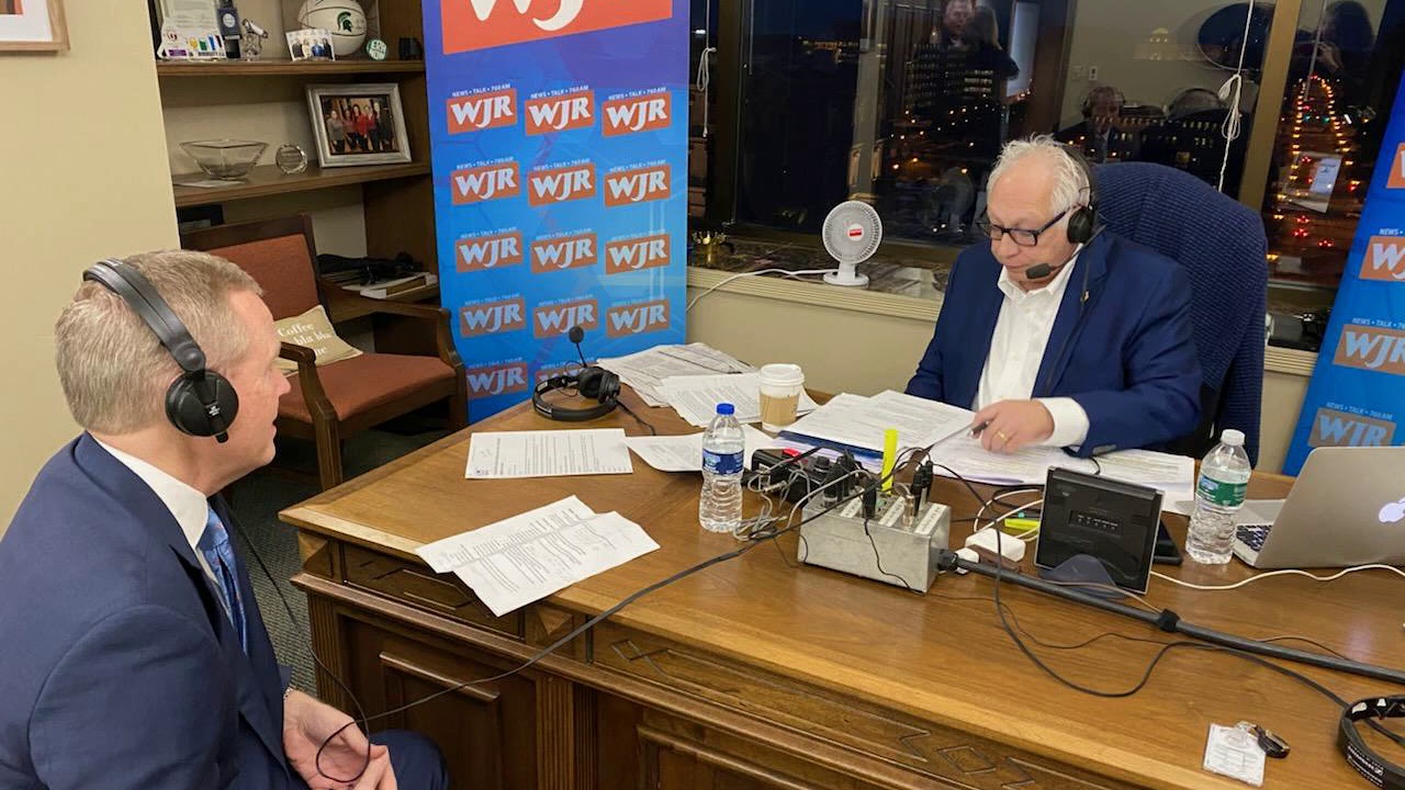 Farm Bureau Insurance CEO Don Simon on WJR with Paul W