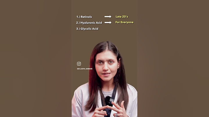 Right age to start skincare serum? || Dr. Jushya bhatia Sarin ||