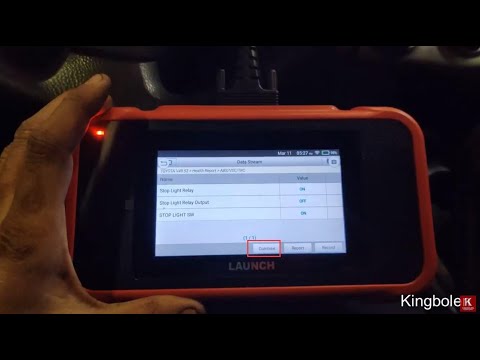 Launch CRP129E testing on 2006 Toyota Tundra combined pid list Graph
