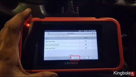 Launch CRP129E testing on 2006 Toyota Tundra combined pid list Graph