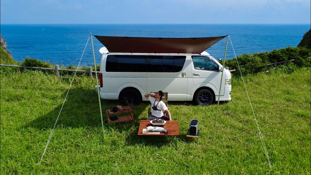 【ハイエース】× 【最強ポタ電EcoFlow DELTA 3 Classic】で行く1泊2日の釣り車中泊で大物を喰らったら美味すぎた