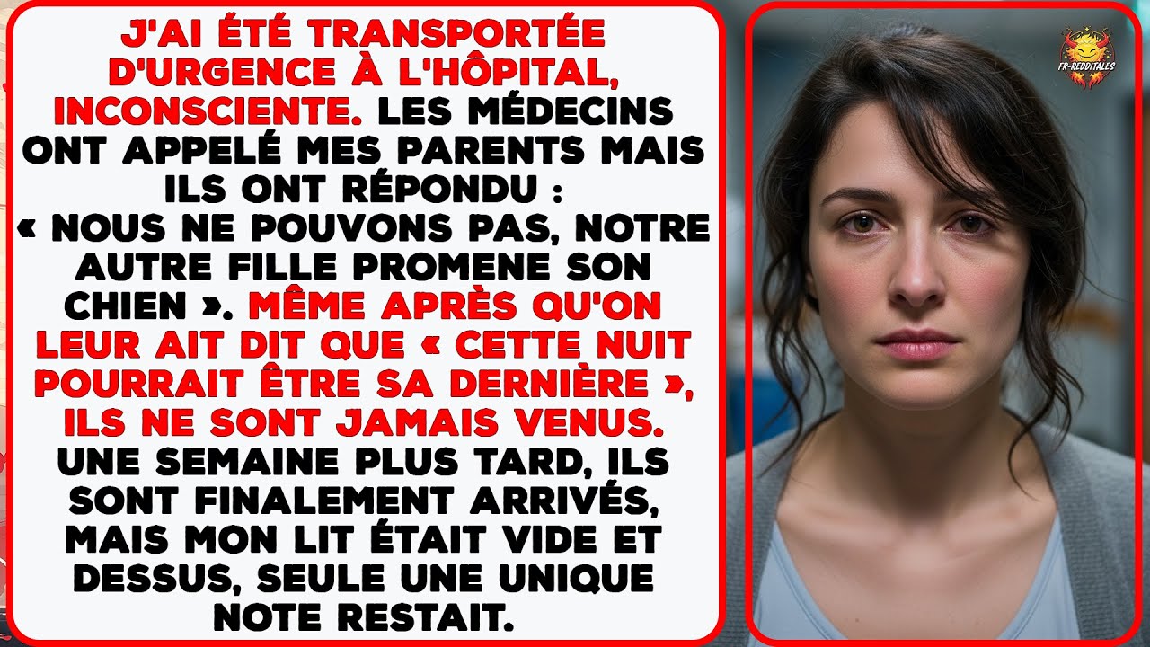 Mes parents ont choisi le chien de ma sœur plutôt que ma vie.