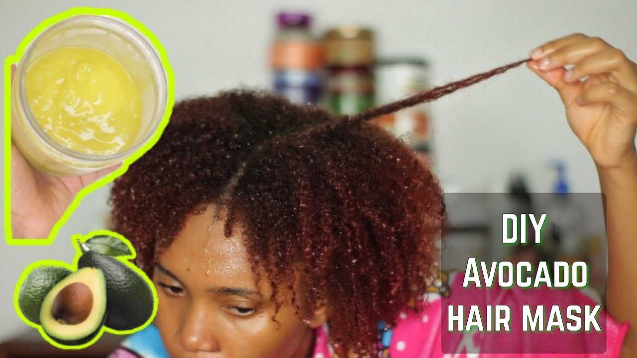 DIY AVOCADO HAIR MASK FOR SHINY DEFINED CURLS AND HAIR GROWTH YENI
